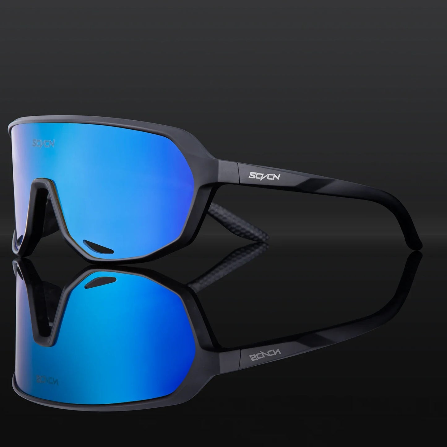 Scvcn Cycling Glasses Photochromic Sunglasses for Men Sun Mountain Bike Road Bicycle Eyewear Cycle Goggles Sports UV400 MTB