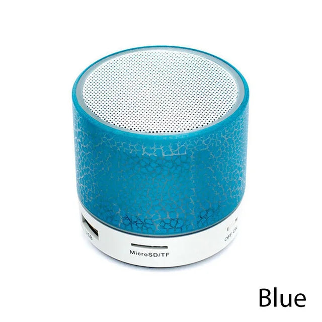 Mini Portable Wireless Bluetooth Speaker Sound Music Box Blutooth With LED Lights For PC Phone Subwoofer Bluetooth HiFi Speaker