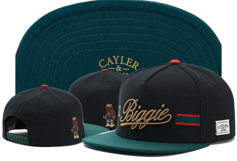 Gorra Ajustable de Béisbol con Visera Plana – Diseño Mano Calavera