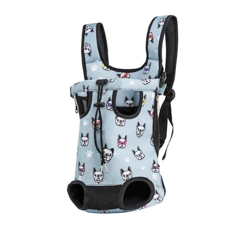 Mochila transportadora ajustable para gatos y perros pequeños