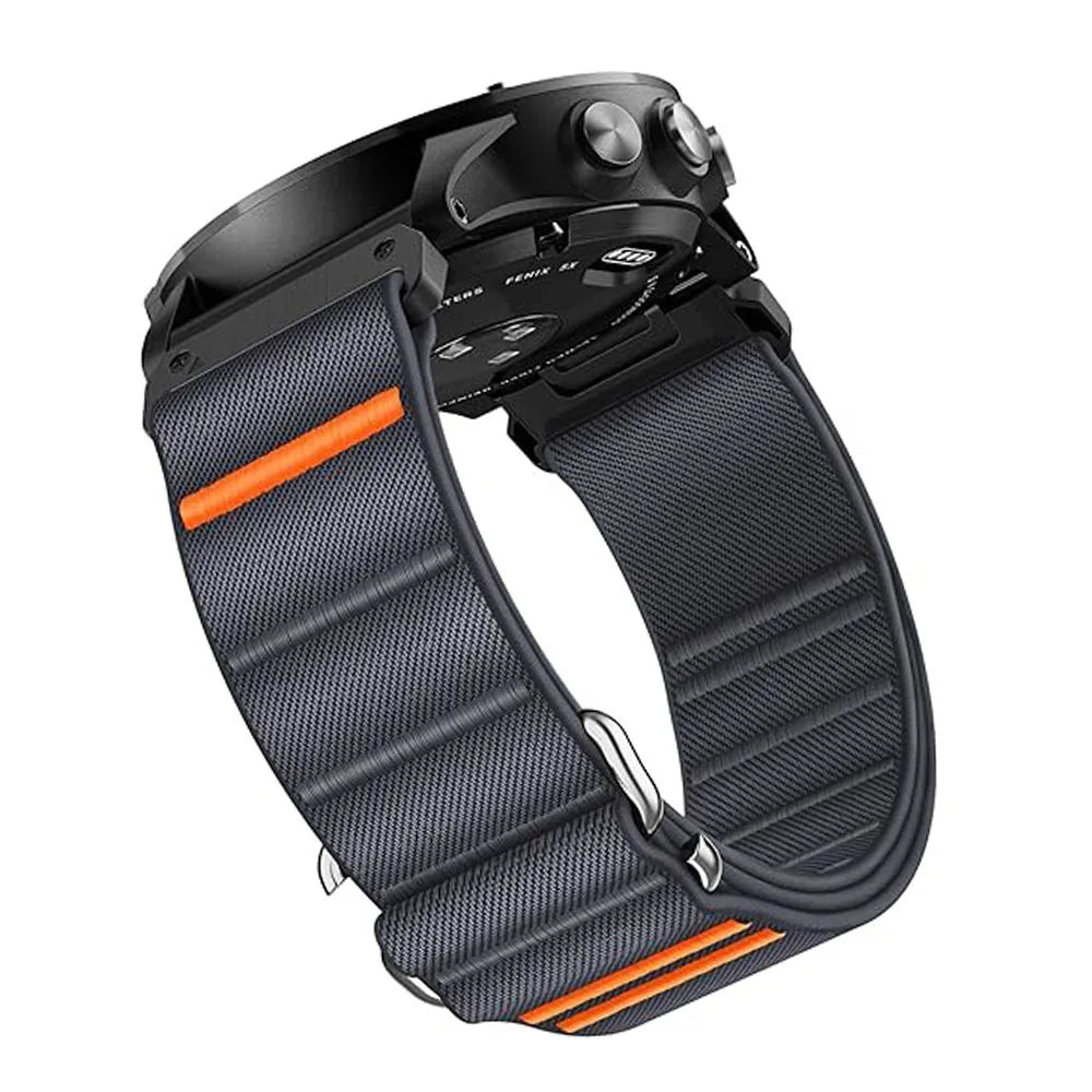 Garmin QuickFit 22/26mm Woven Nylon Band with S-Buckle