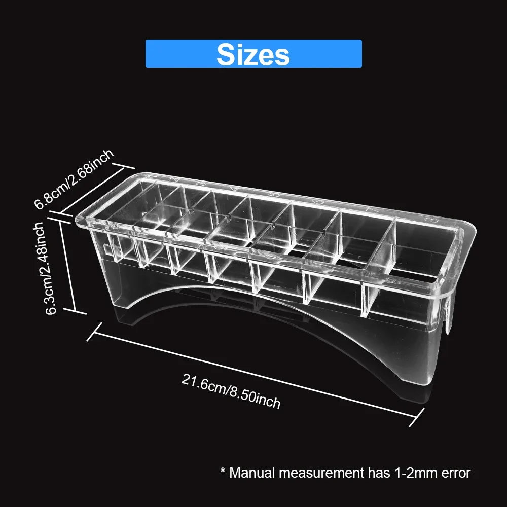 New Version Clipper Guards Set Compatible with Most Wahl Clippers with Holder Clipper Professional Hair Clipper Combs Guides