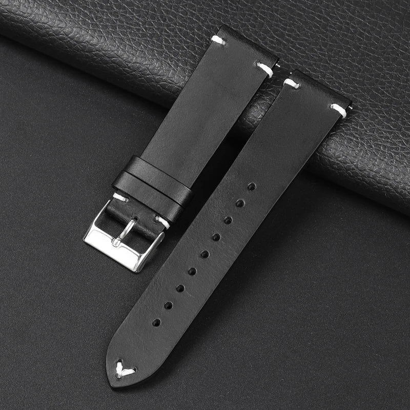 Polar Leather Watch Band For Polar Smartwatch Quick Release Calfskin