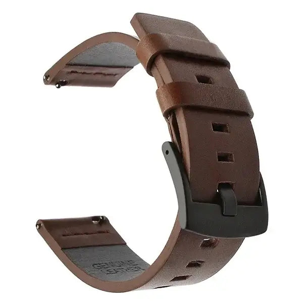 Amazfit Balance, GTR, GTS & Bip Leather Band with Square Holes