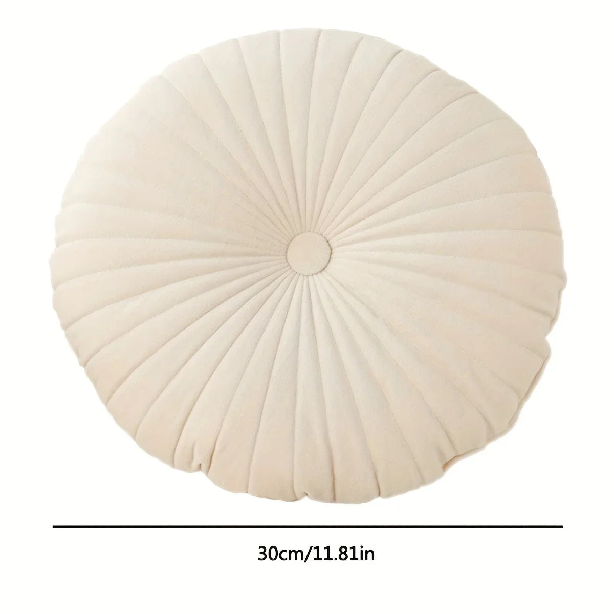 9 colors optional, round throw pillow cushion, soft and comfortable, living room bedroom sofa waist cushion thickened