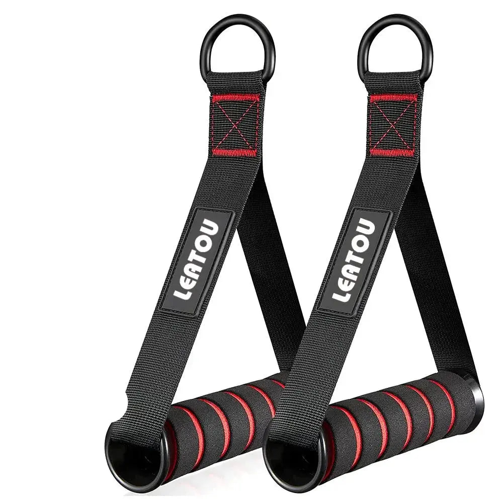 Heavy Duty D-Ring Gym Handles for Home Gyms