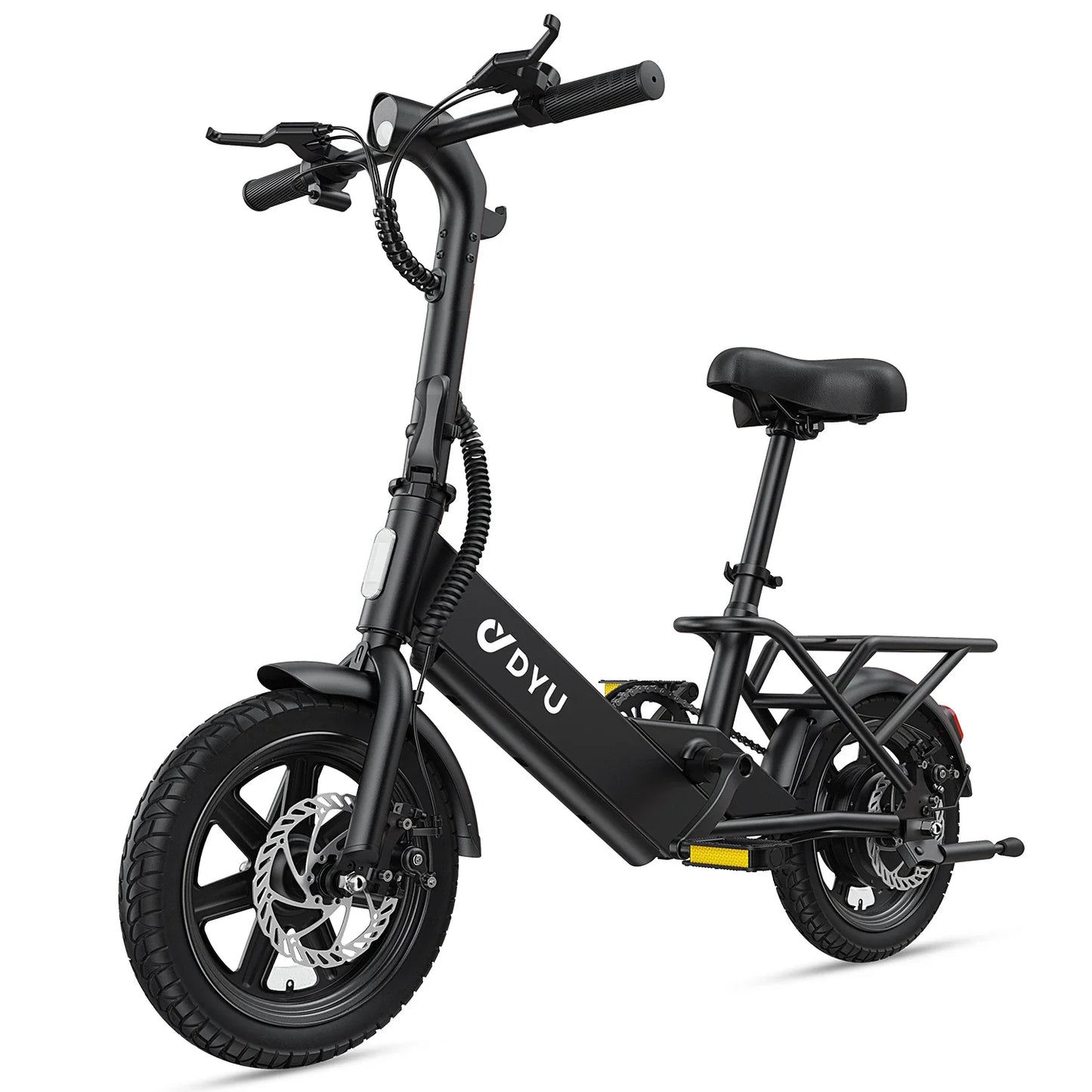 【1 Year Warranty】DYU C3 14 inch Electric Bicycle Peak 500W Motor 36V7.8AH Lithium Battery Electric Bike , E-bike UL2849