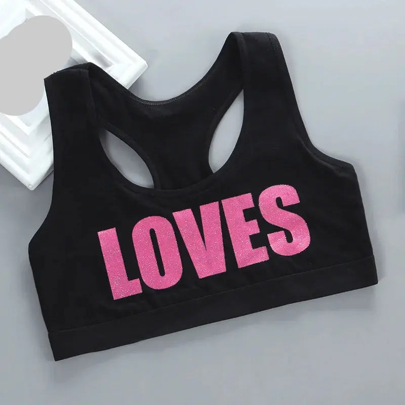 Cotton Training Bras for Growing Girls, Ages 8-18