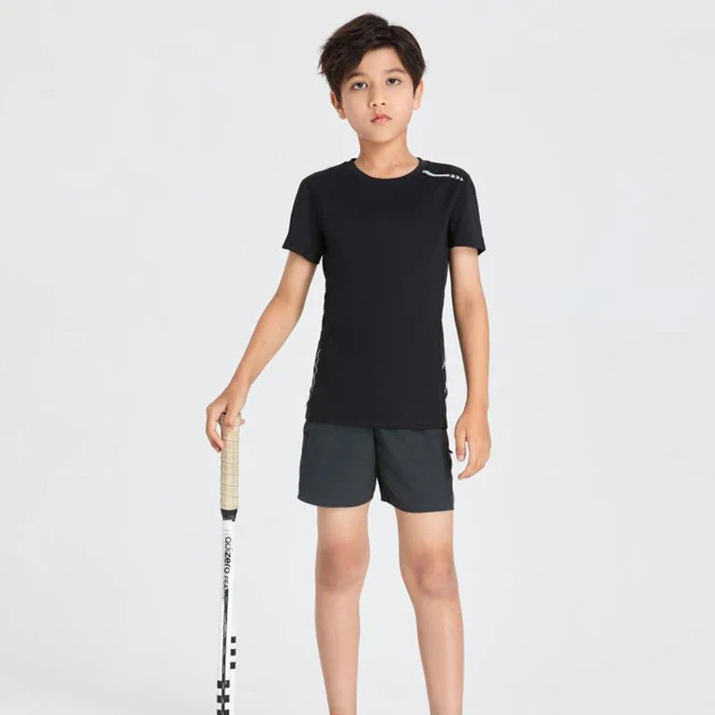 Lightweight  Breathable Kids' Running Tee