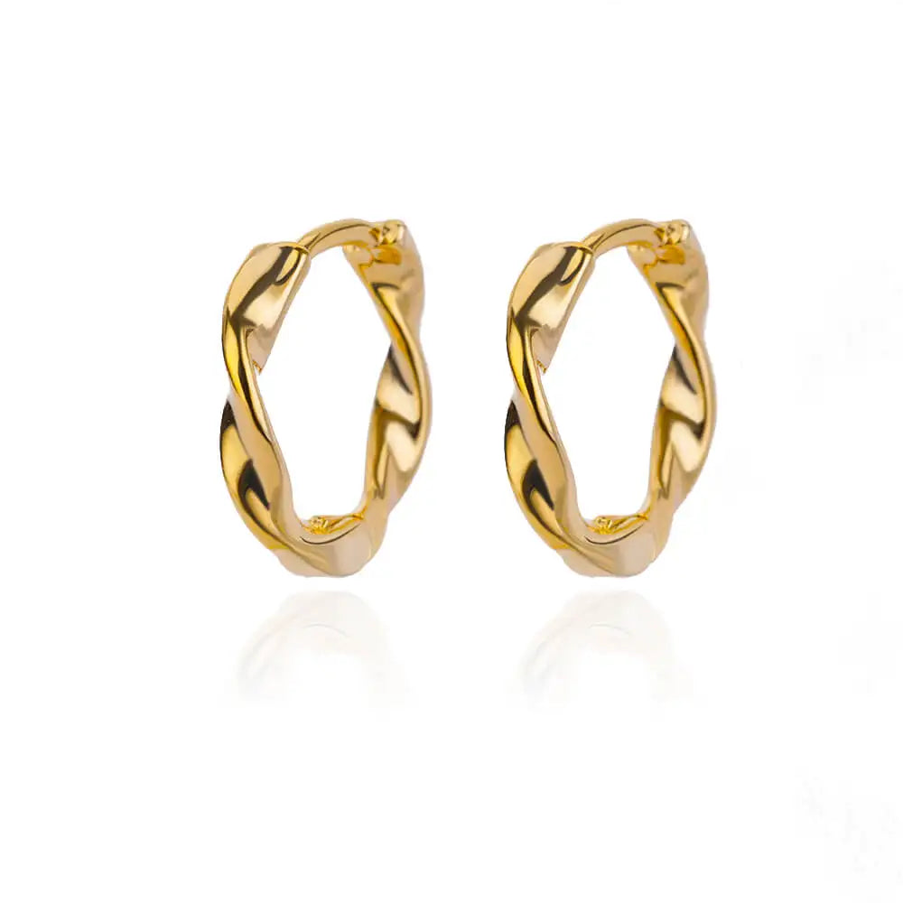 Minimalist Star Hoop Earrings for Everyday Elegance