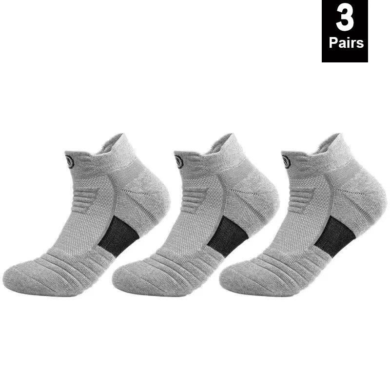 Cushioned Sports Compression Socks for Basketball and Running