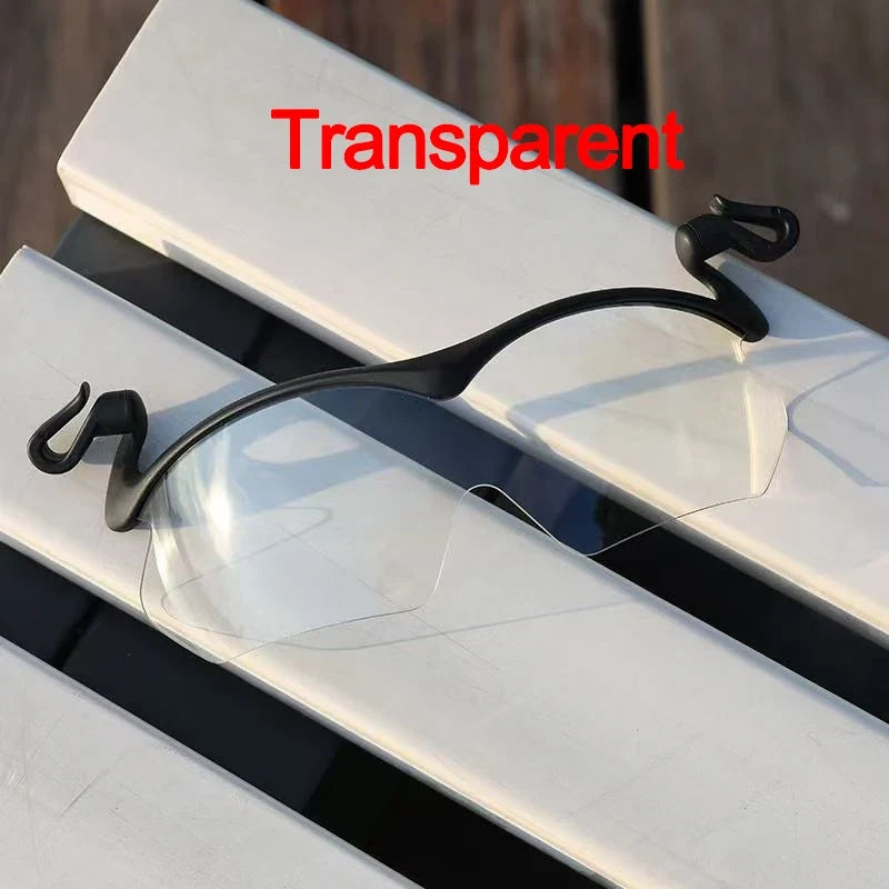 Polarized Clip On Sunglasses For Baseball Cap Men Women Adjustable Lens Angle Sports Cycling Driving Sun Glasses Eyewear Shades