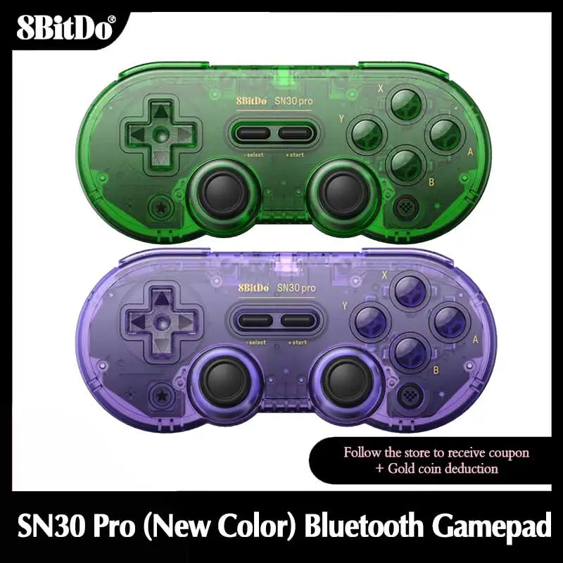 8Bitdo SN30 Pro Bluetooth Gamepad Controller Joystick for Nintend Switch NS 2 MacOS Android PC SteamoS Raspberry Pi