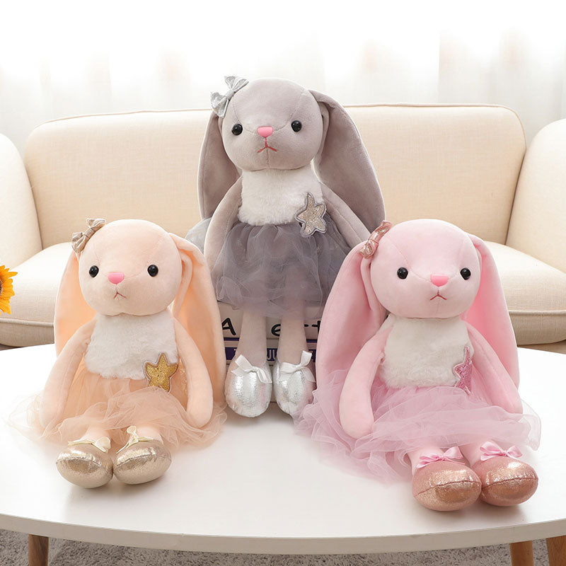 Peluche de conejita bailarina
