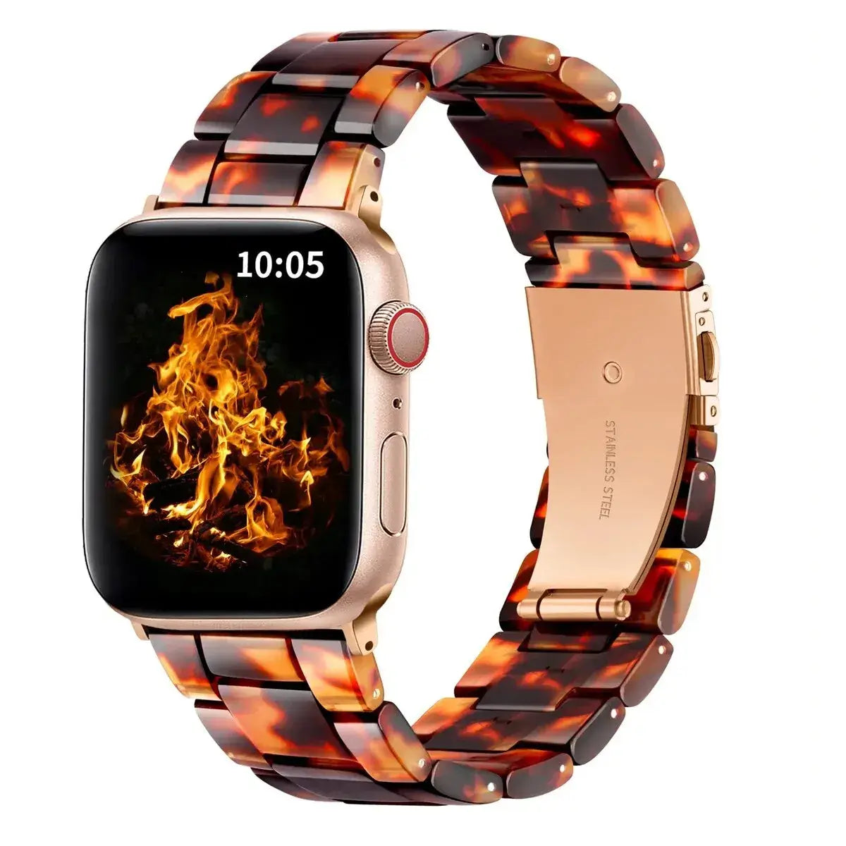 Apple Watch Glossy Resin Link Band