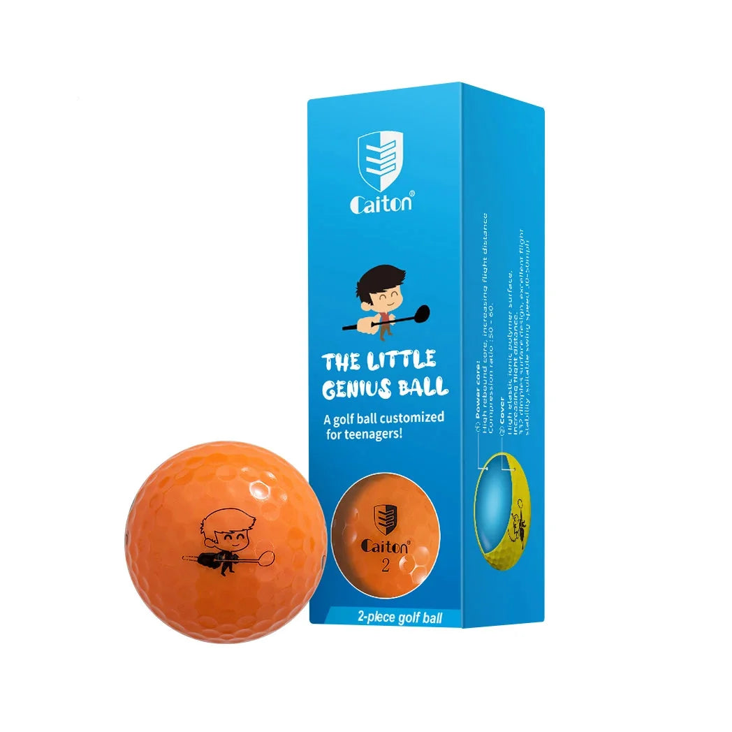 Kids' Golf Balls Cartoon Prints High Bounce Core