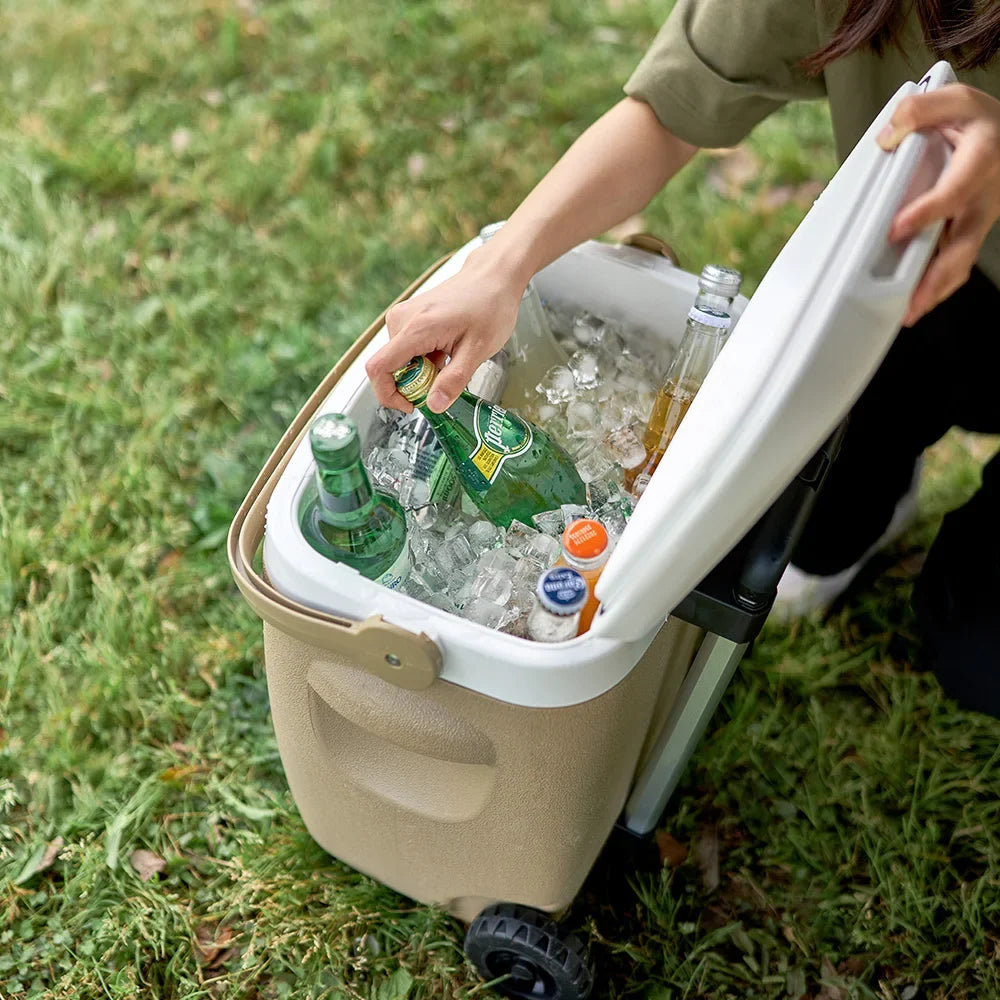 Keep Food & Drinks Fresh with Camping Cooler