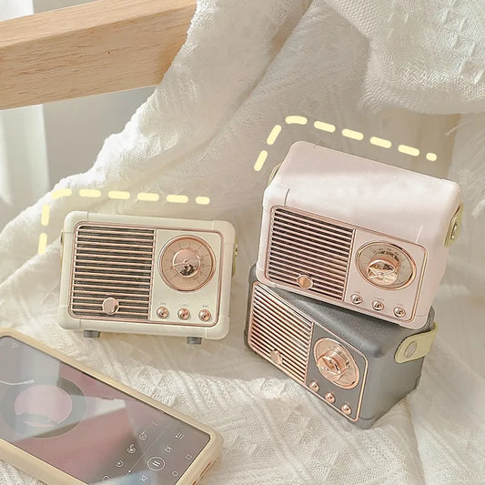 Minialtavoz retro Bluetooth