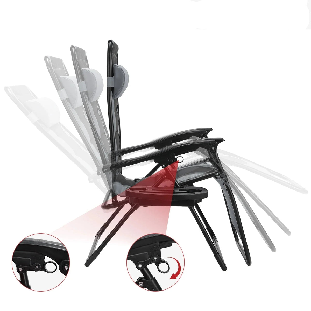 Adjustable Anti-Gravity Loungers for Ultimate Relaxation