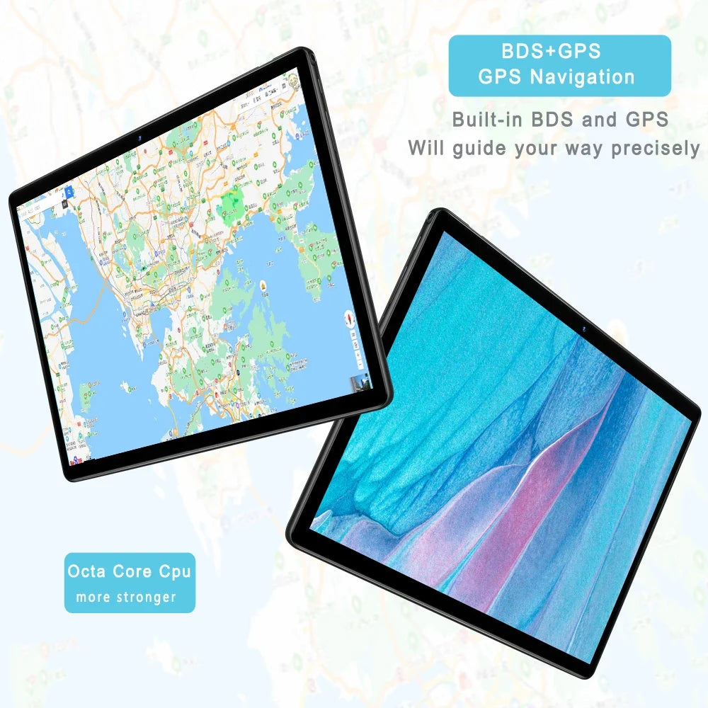 TABLET 10.1 Inch Tablet Android 13 Tablet 6GB RAM 128GB ROM 4G Mobile Phone Call Octa Core 8 CPU AI Speed-up 5000mAh Battery