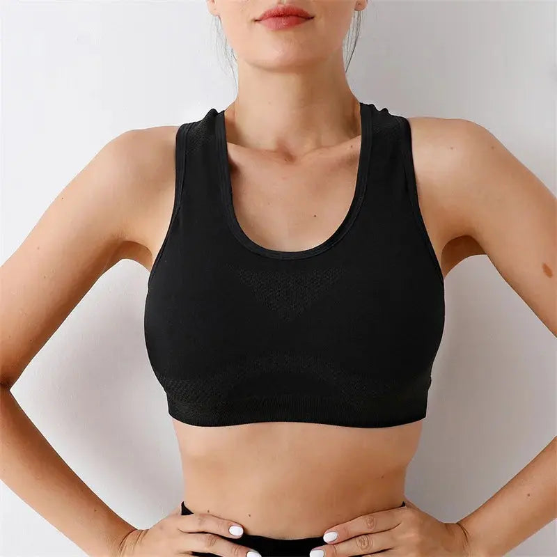 Women Sports Bra Top Push Up Fitness Yoga
