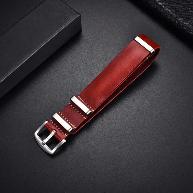 Suunto Leather Band - Genuine, Classic, Premium Quality