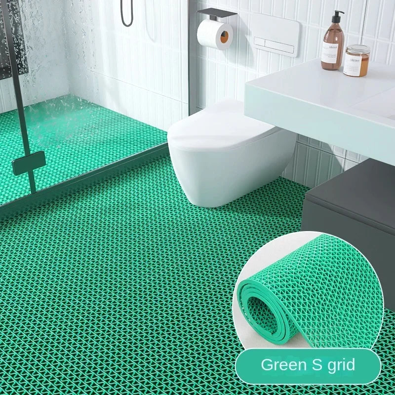 Halloween Gift Water Resistant Anti Slip Floor Mat for Bathroom Kitchen Toilet Hollow Shower Rug for Home Decoration Use Daily