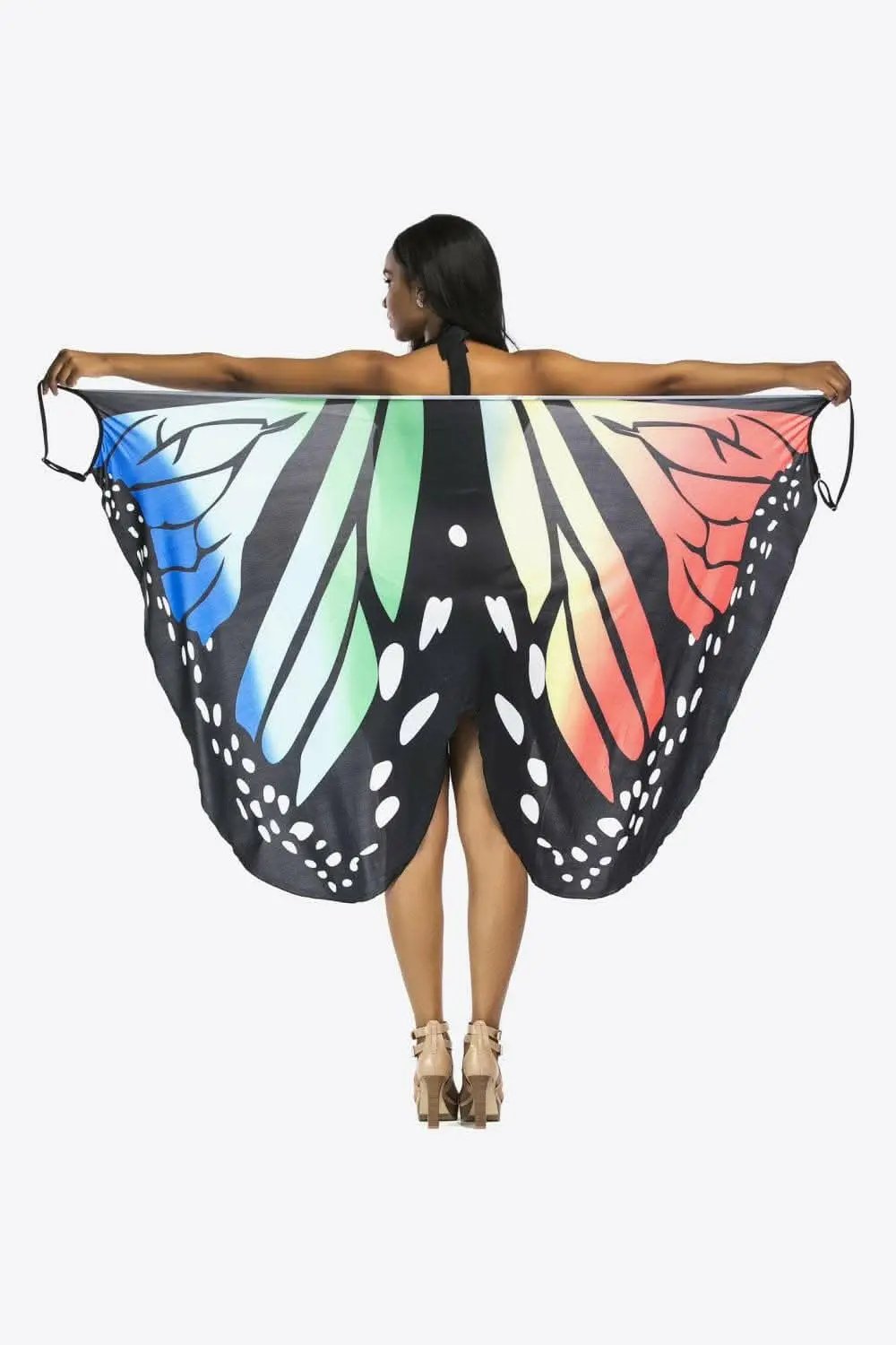 Dresses Trendsi swimwear - Sheer butterfly cover-up dress
