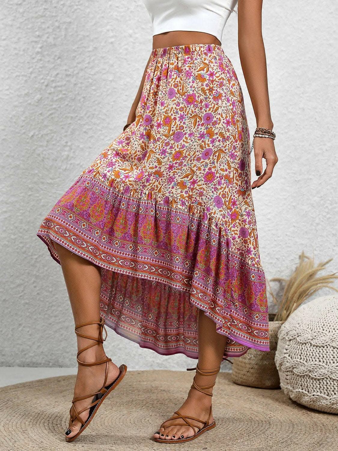 Dresses Trendsi just arrived - Sheer high-low skirt with elastic waist