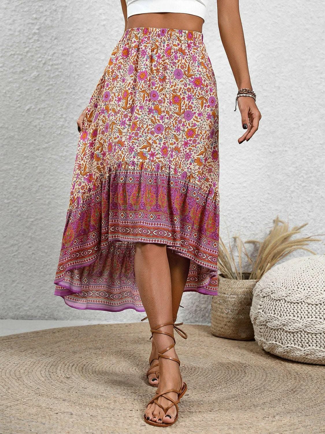Dresses Trendsi just arrived - Sheer high-low skirt with elastic waist