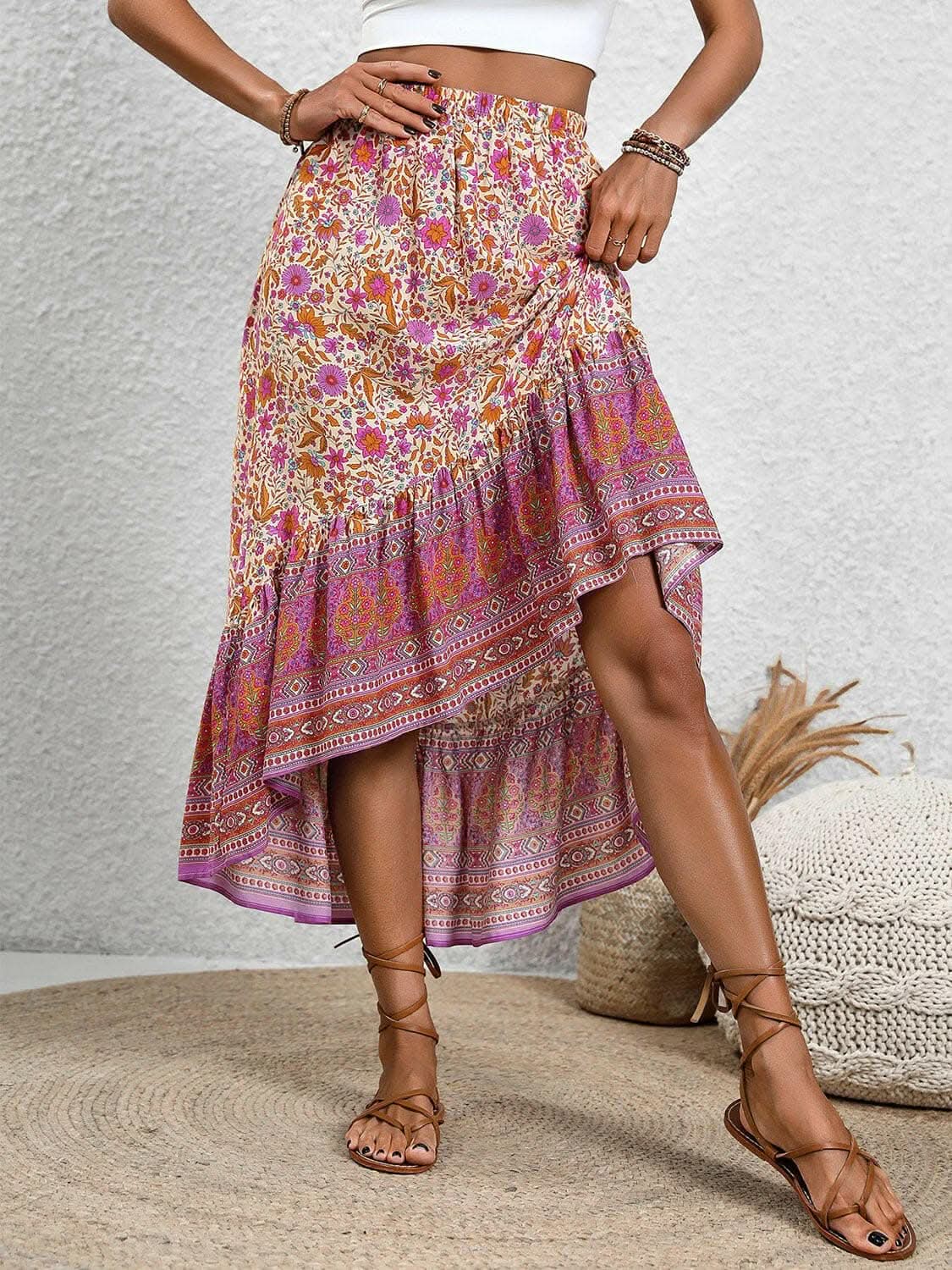 Dresses Trendsi just arrived - Sheer high-low skirt with elastic waist