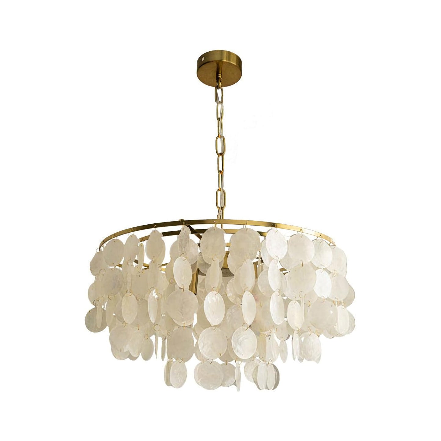 Candelabro de caracolas de viento