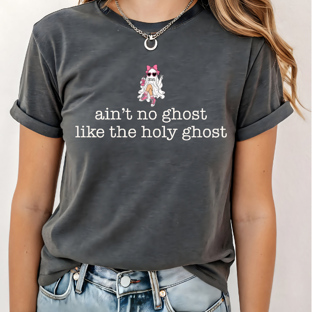 Ain't no ghost like the holy ghost Christian Jesus shirt | 100% Cotton Tshirt | Trendy fall halloween Shirt | Stylish Trendy Apparel nn