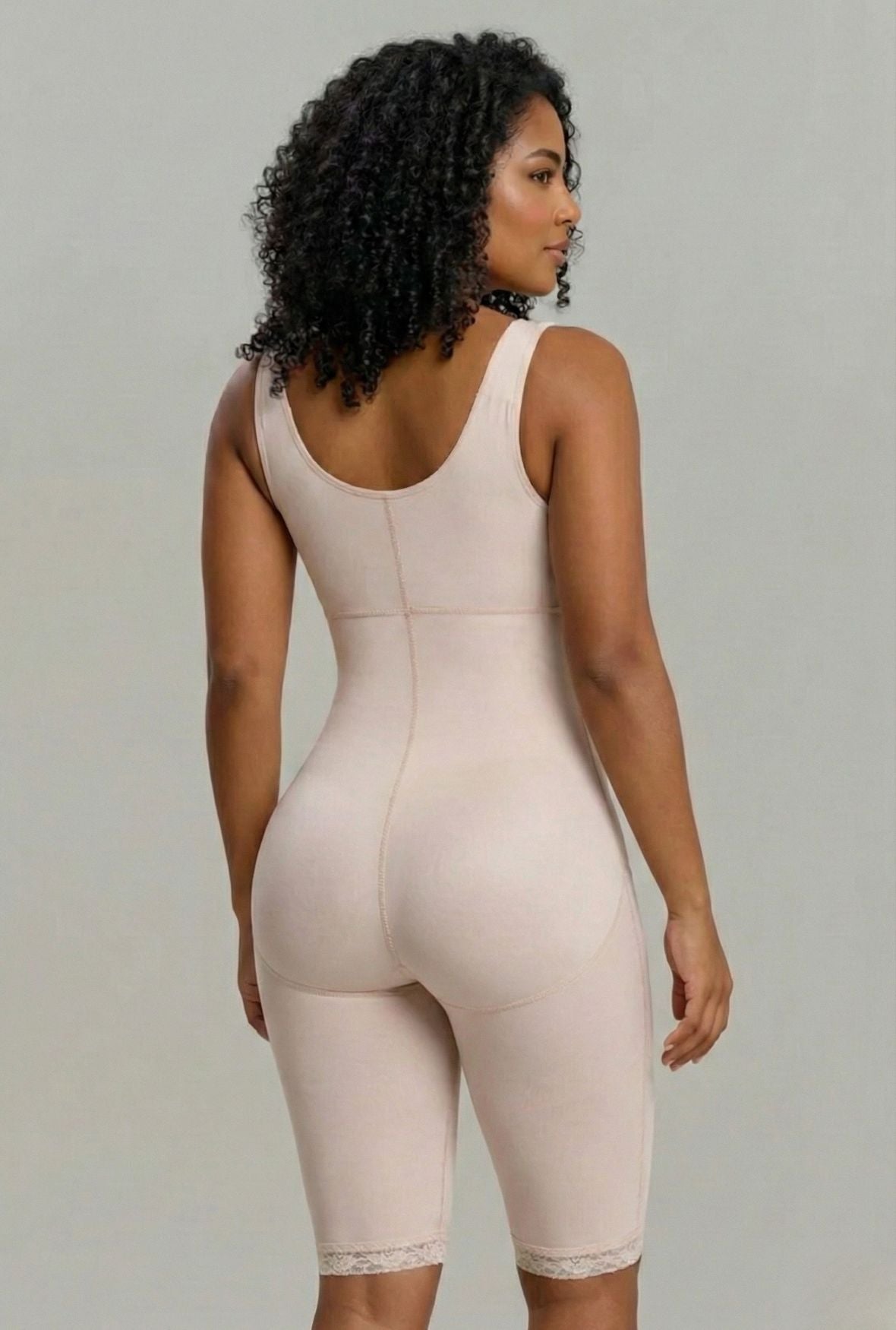 Faja modeladora de cuerpo completo con busto abierto