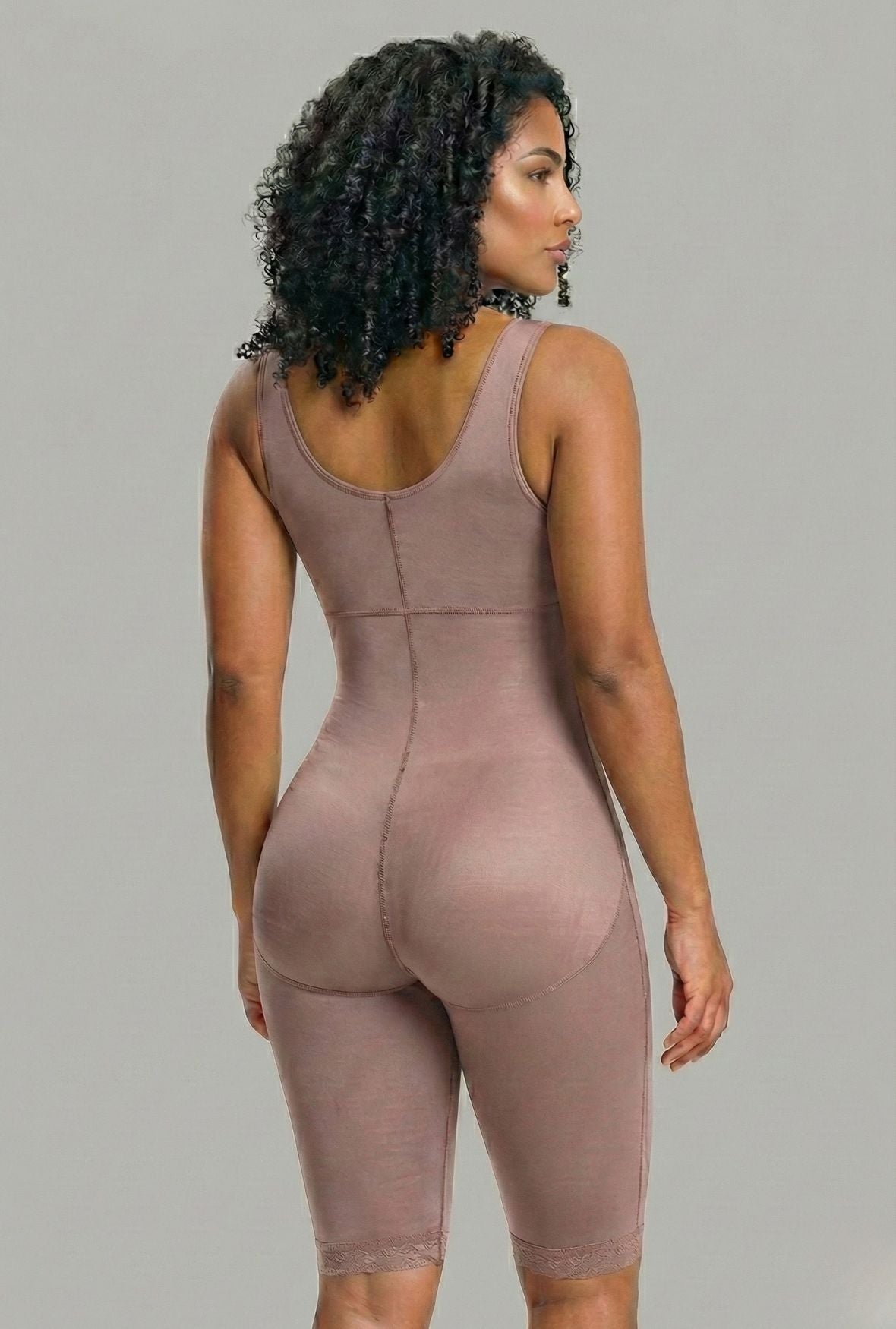 Faja modeladora de cuerpo completo con busto abierto