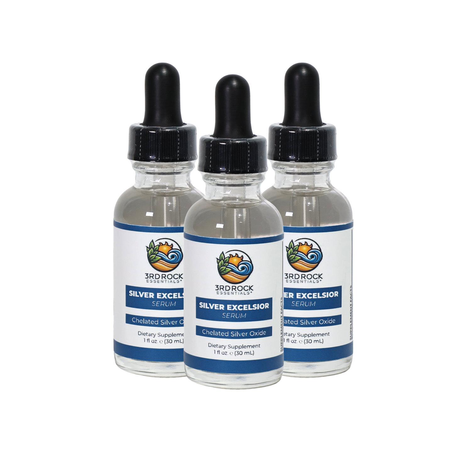Silver Excelsior Serum - 4000 PPM Silver Oxide Dietary Supplement