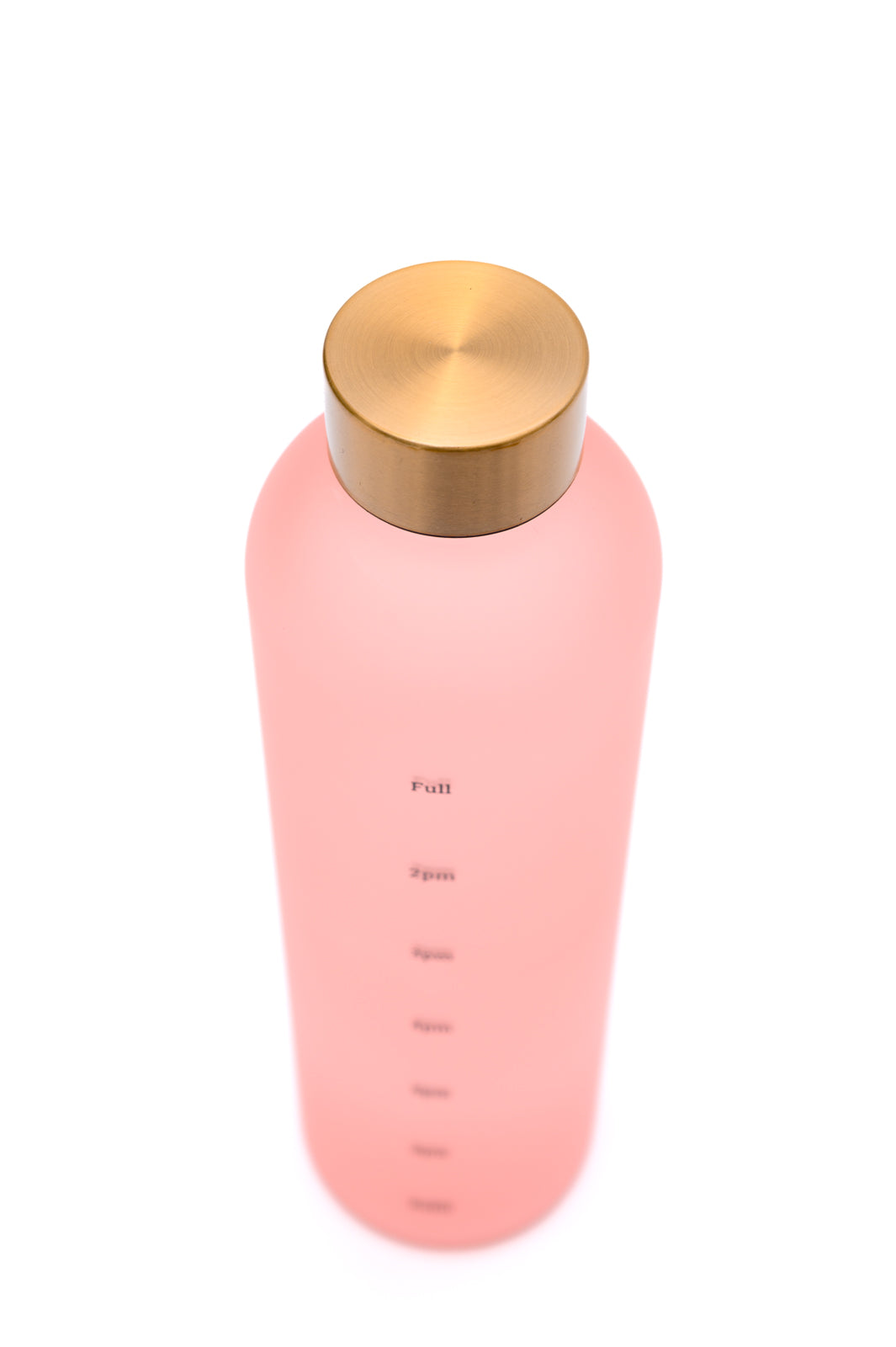 Botella de agua translúcida Sippin' Pretty de 32 oz en rosa y dorado **VENTA FINAL**