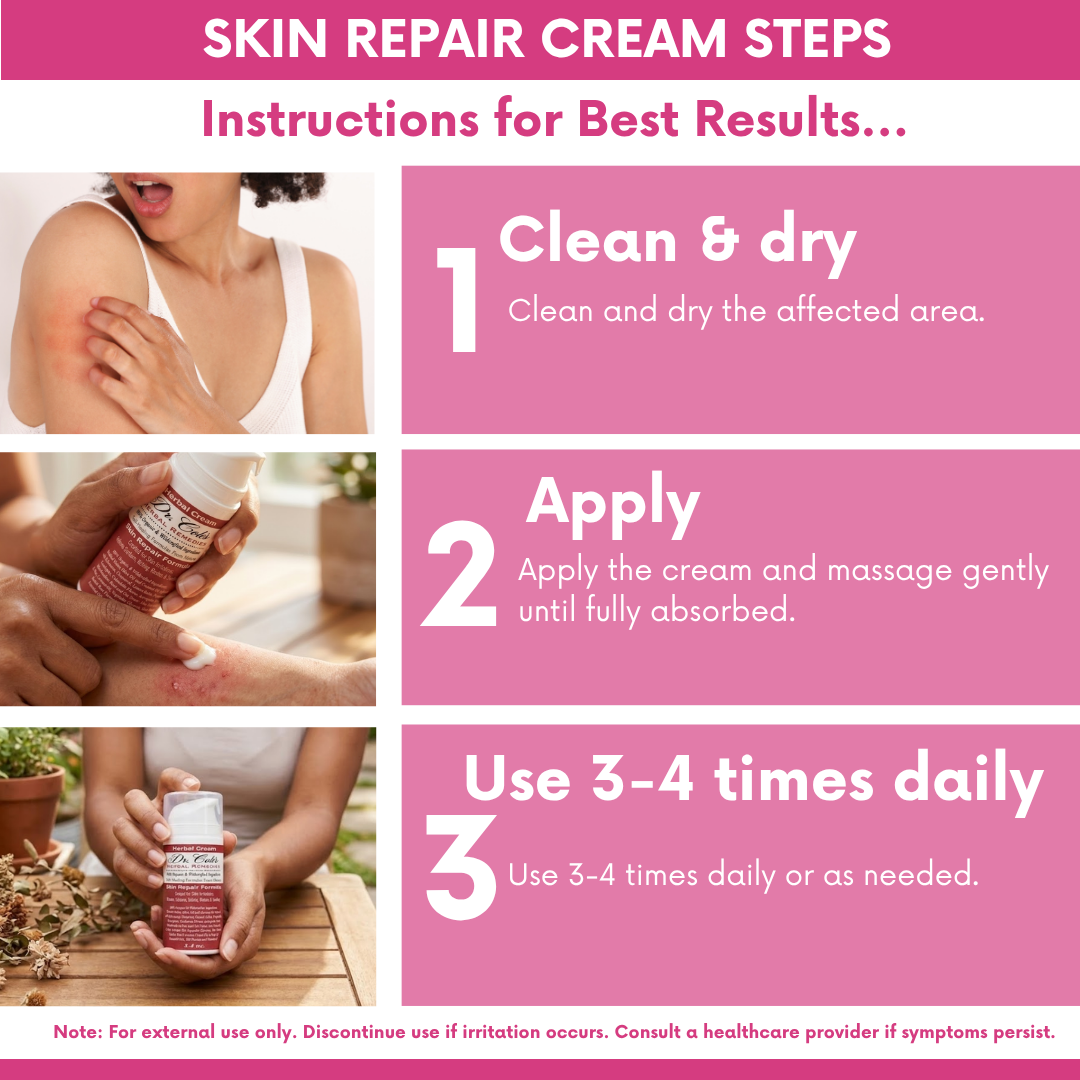 17 - Crema Herbal Orgánica Reparadora de la Piel Dr. Cole