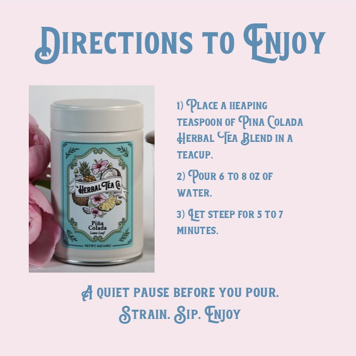 Té de Hierbas de Piña Colada