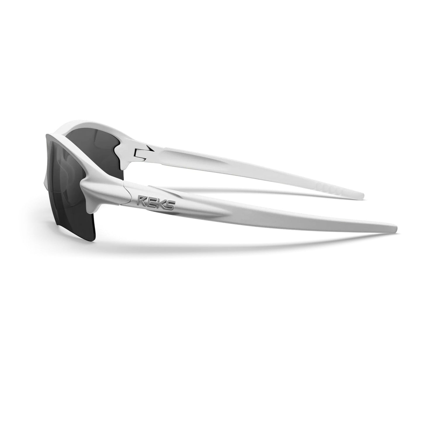 White Sling Blade Prescription Polarized Polycarbonate Sunglasses