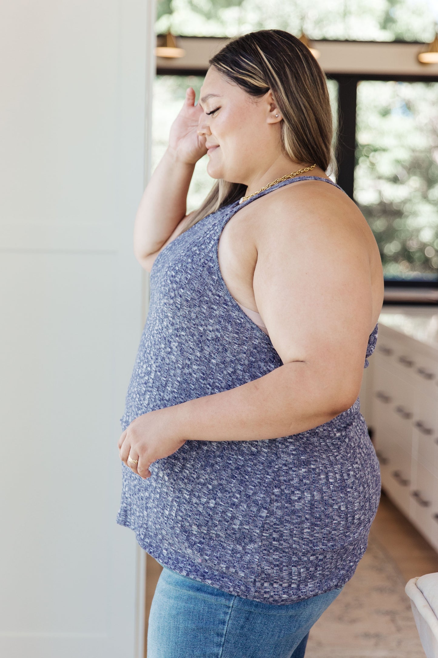 Top Halter Acanalado Small Talk
