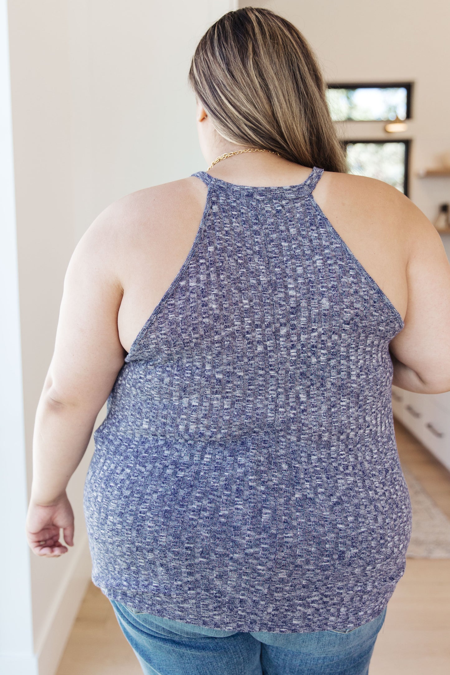 Top Halter Acanalado Small Talk