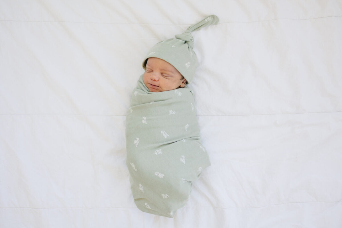 GOTS Certified Organic Cotton Blanket - Freshwater Snail