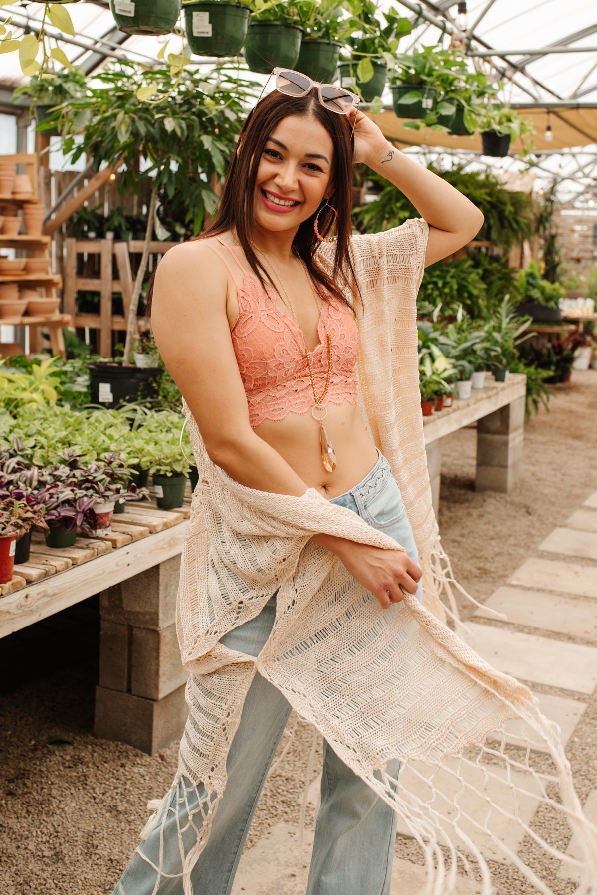 Sujetador So This is Love Bralette en Coral Haze