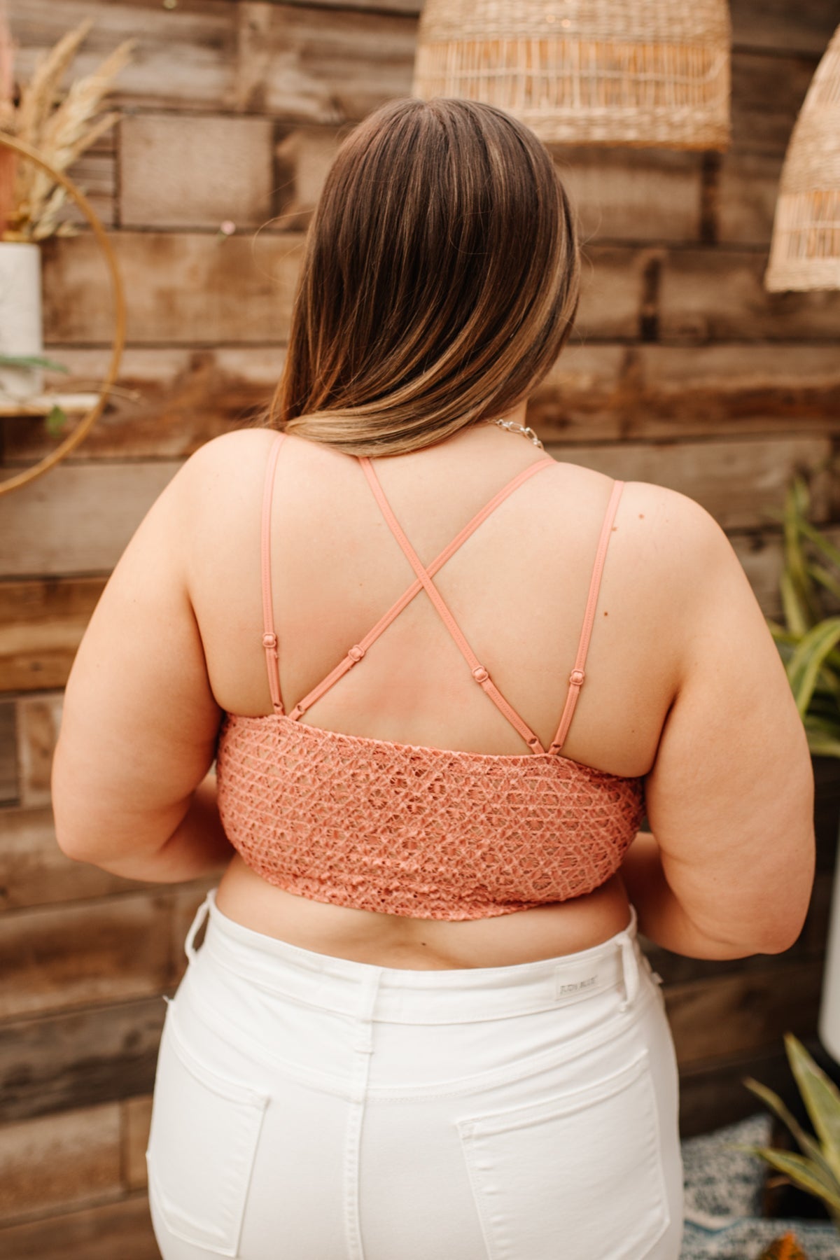 Sujetador So This is Love Bralette en Coral Haze