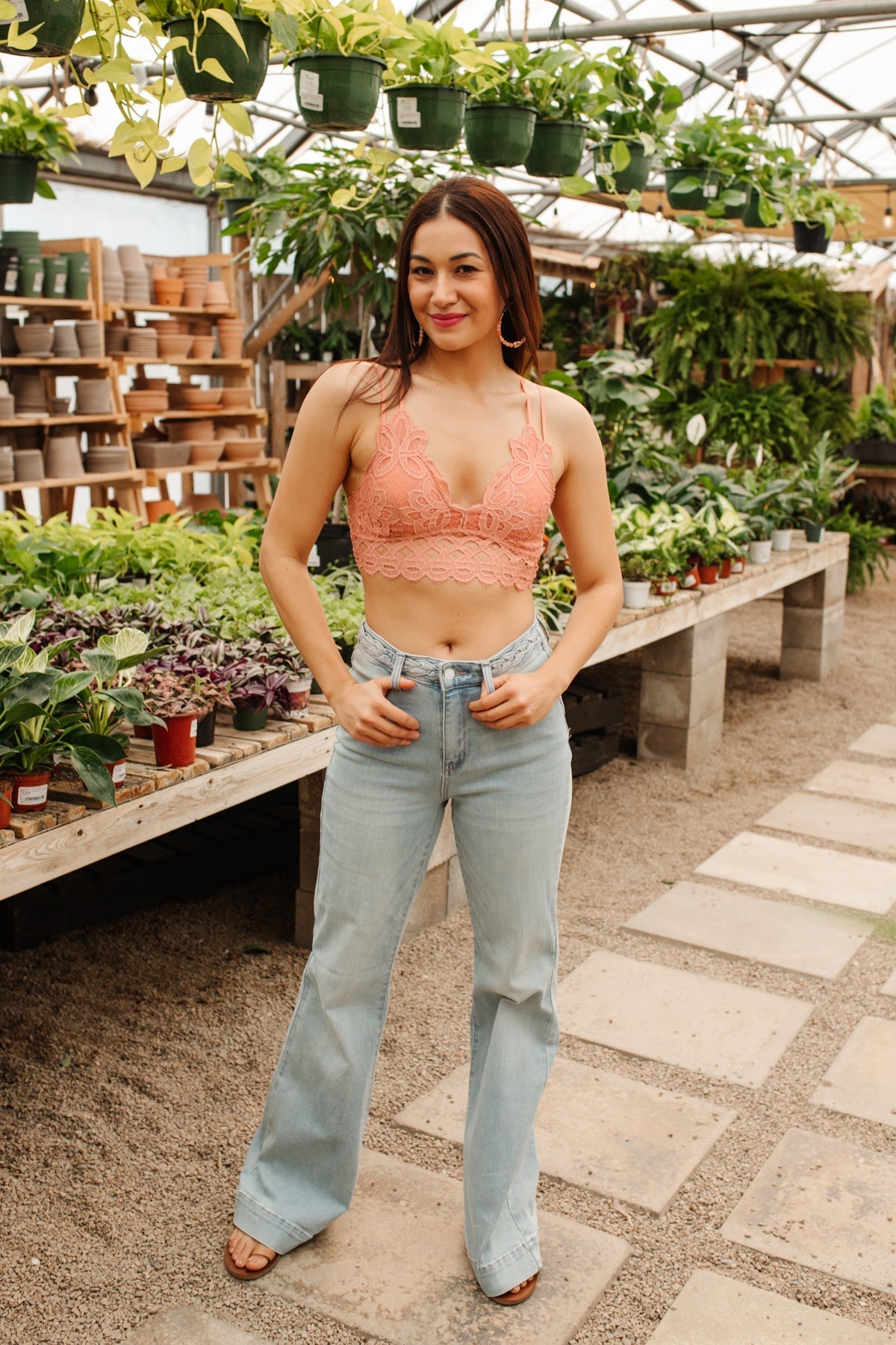 Sujetador So This is Love Bralette en Coral Haze