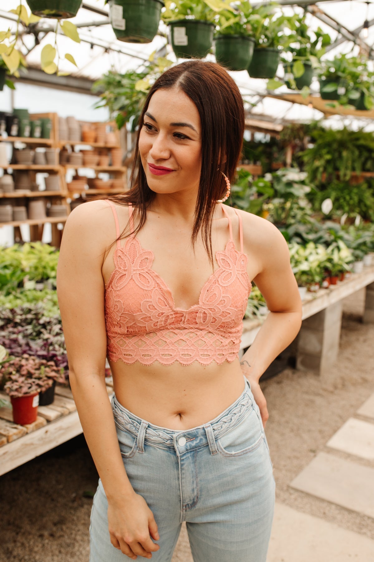 Sujetador So This is Love Bralette en Coral Haze