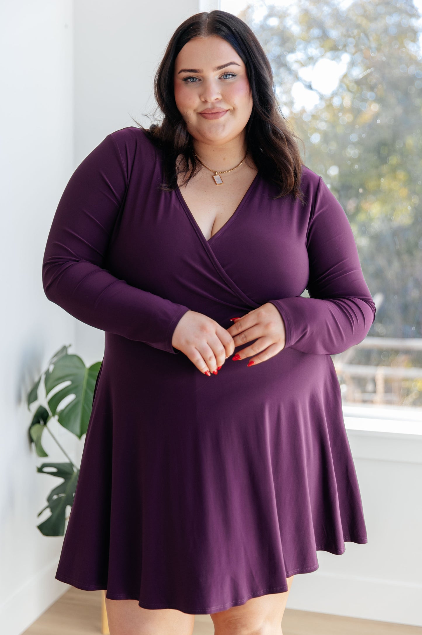 Vestido Skort de Manga Larga "Solución para Todo"