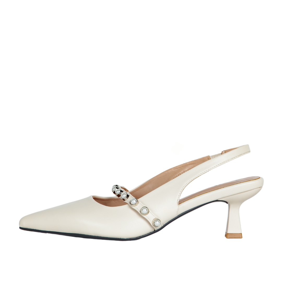 Zapatos de tacón Sophia Ivory
