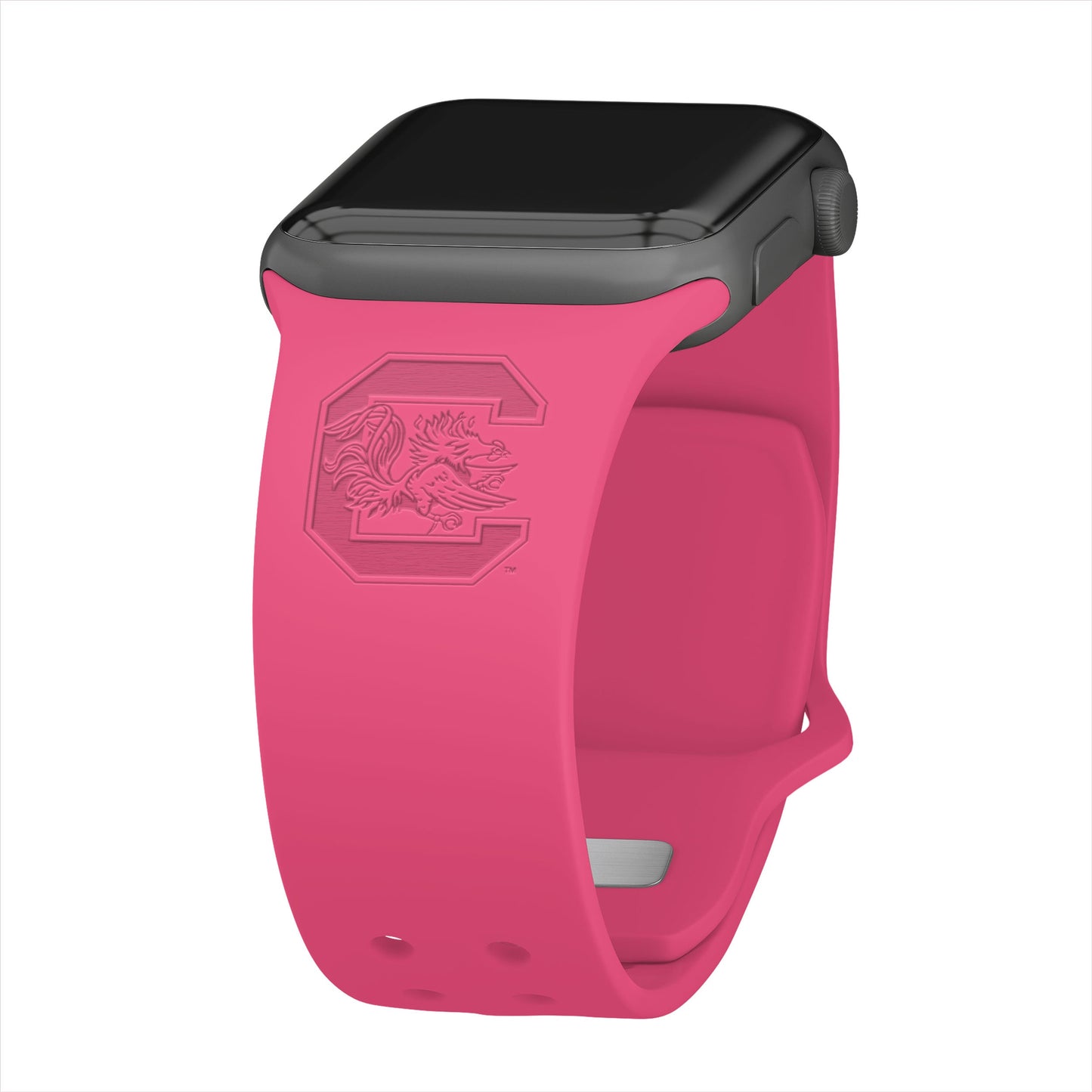 South Carolina Gamecocks Engraved Apple Watch Band
